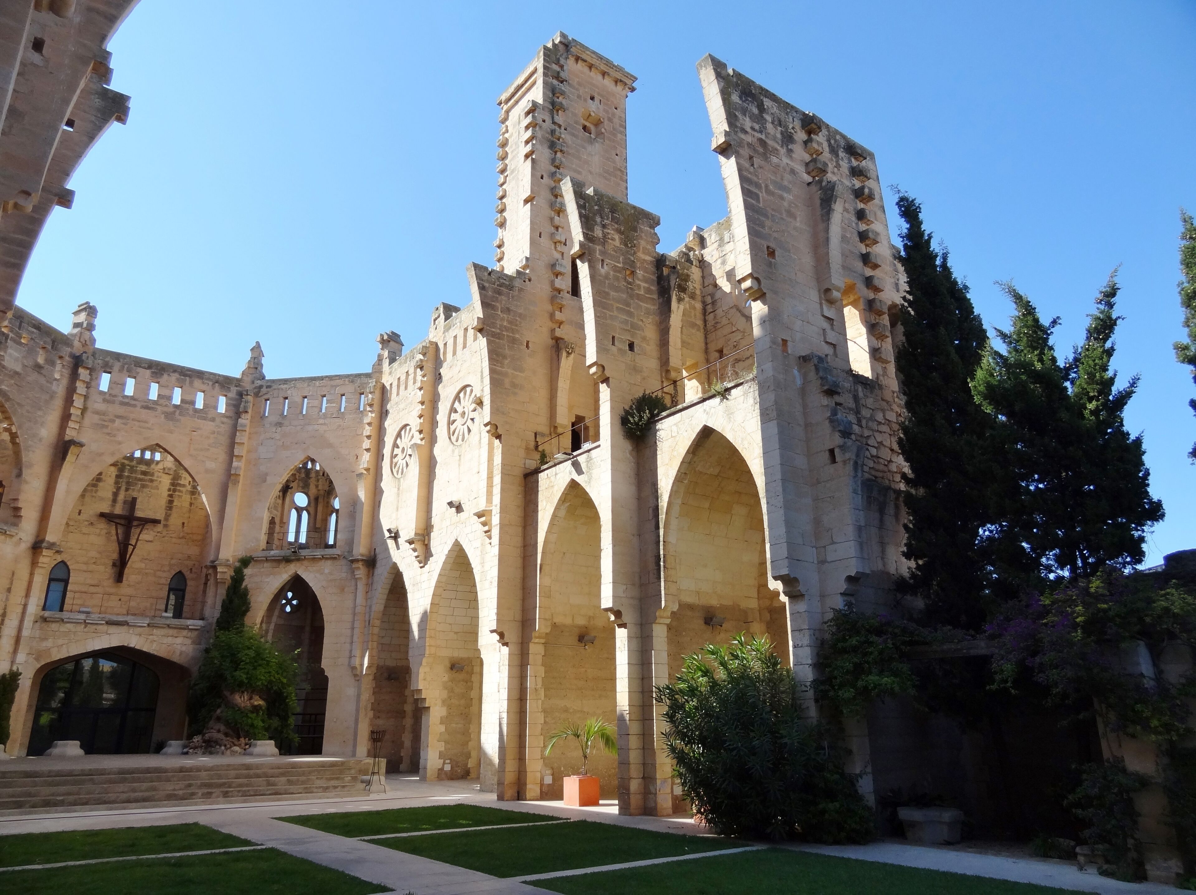 Església Nova, unvollendete Kirche von Son Servera, Mallorca, Spanien