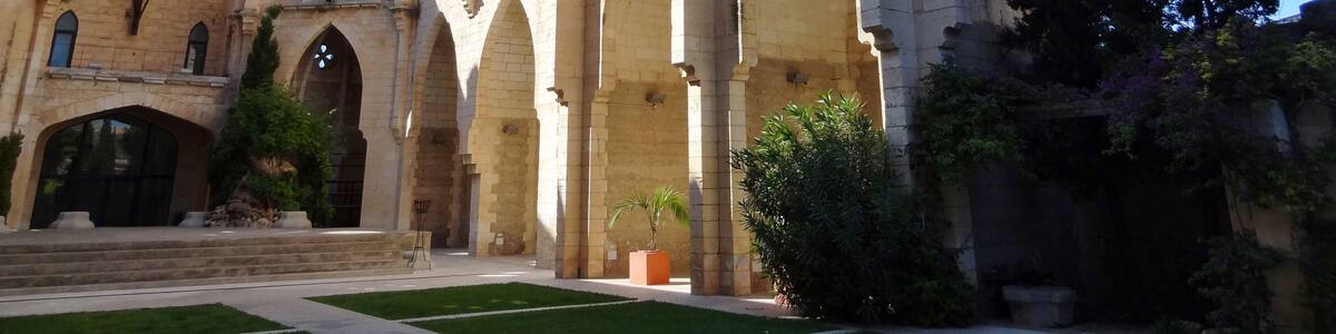 Església Nova, unvollendete Kirche von Son Servera, Mallorca, Spanien