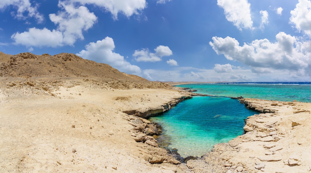 Landscape with Al Nayzak: One of Egypt’s most scenic spots in Marsa Alam, Egypt
