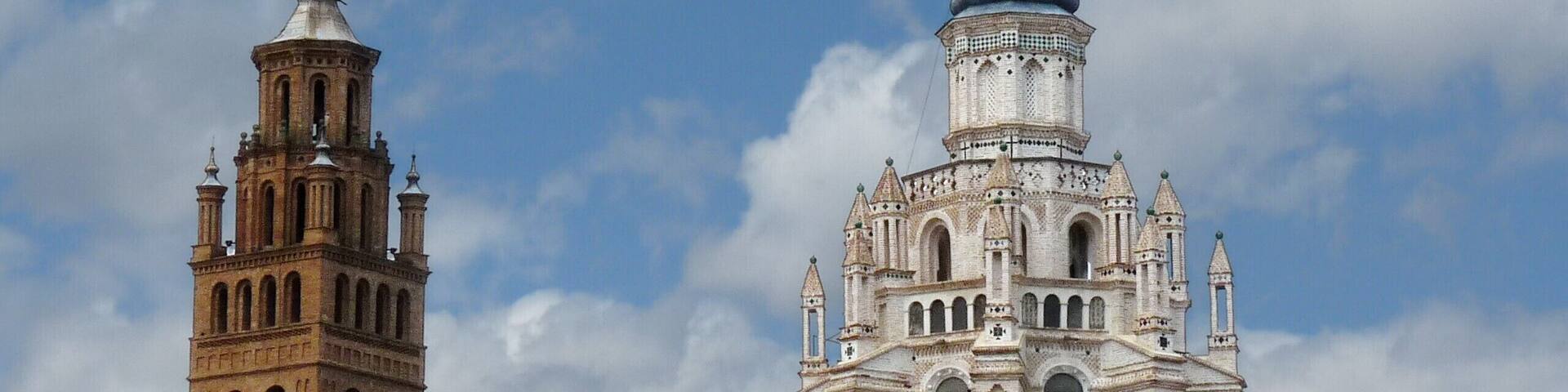 Tarazona - Catedral - Torre y cimborrio mudéjares