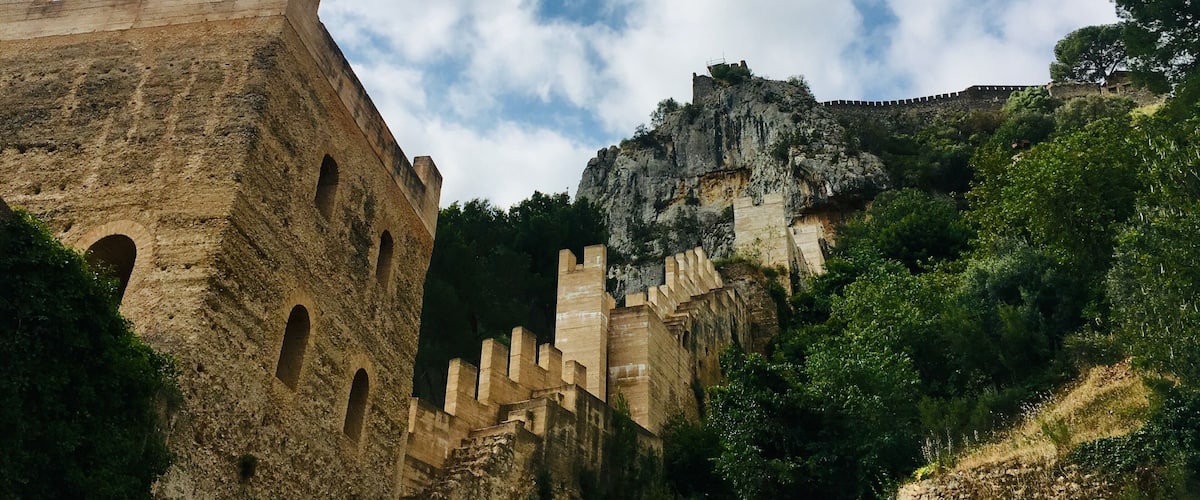 Worth the short hike up to Xativa Castle ...