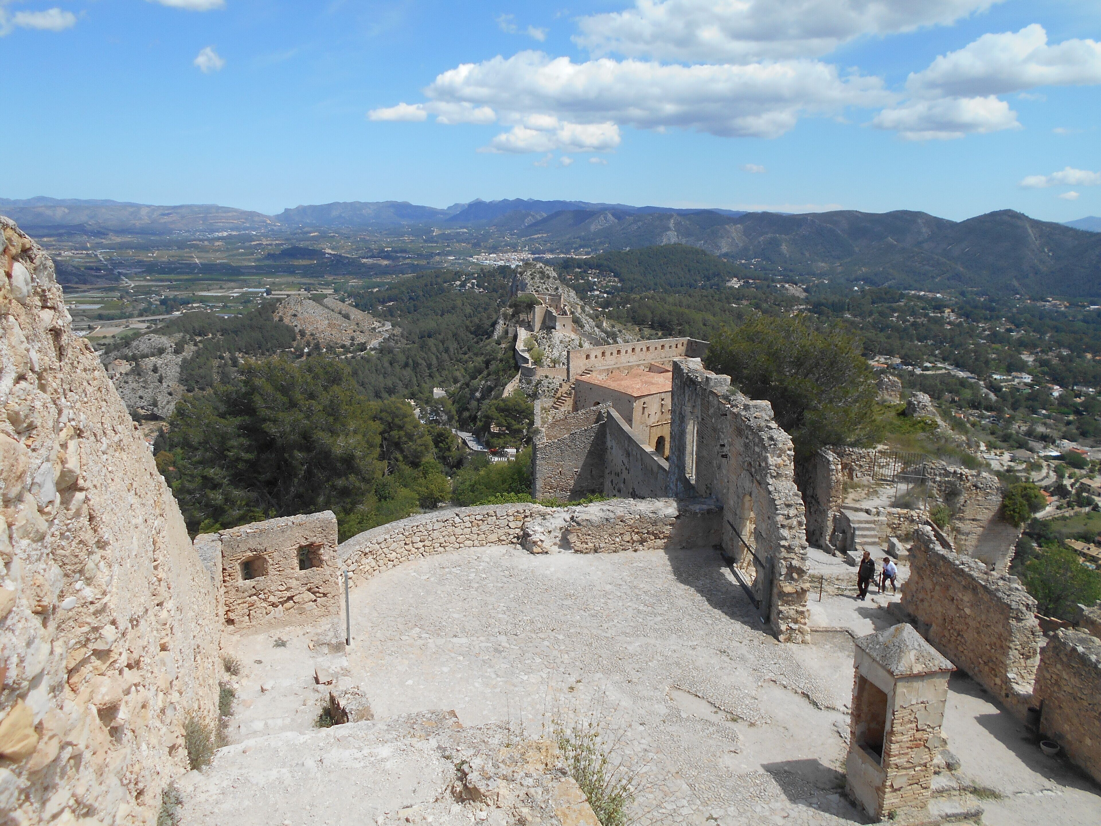 Xativa Castle. Valencian Community, Spain.