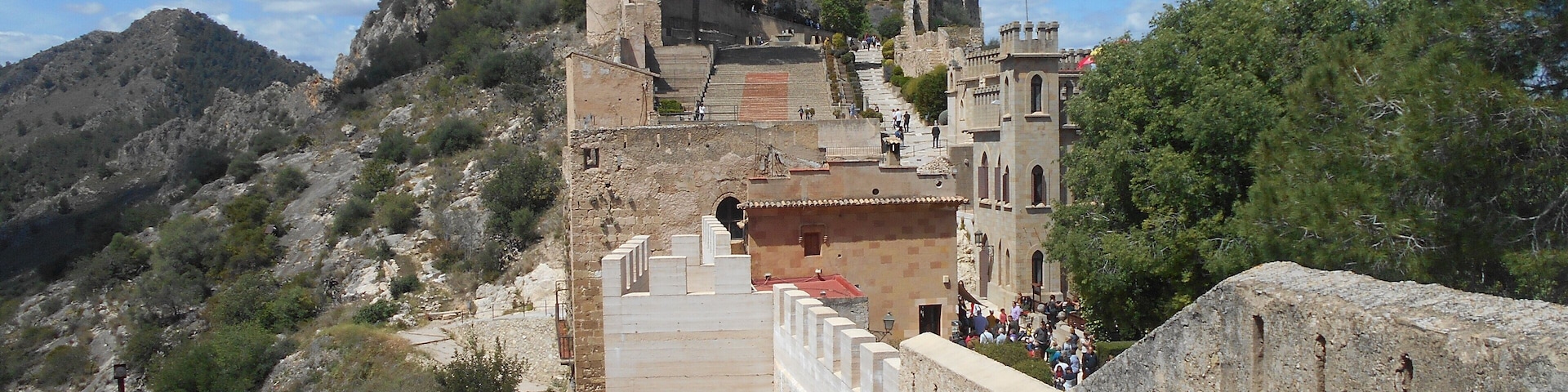Xativa Castle. Valencian Community, Spain.