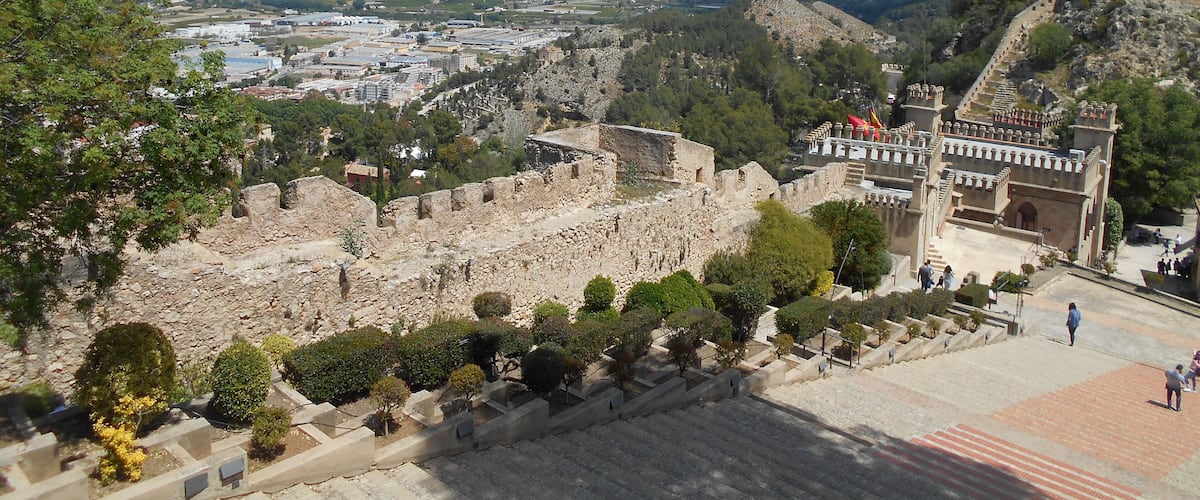 Xativa Castle. Valencian Community, Spain.