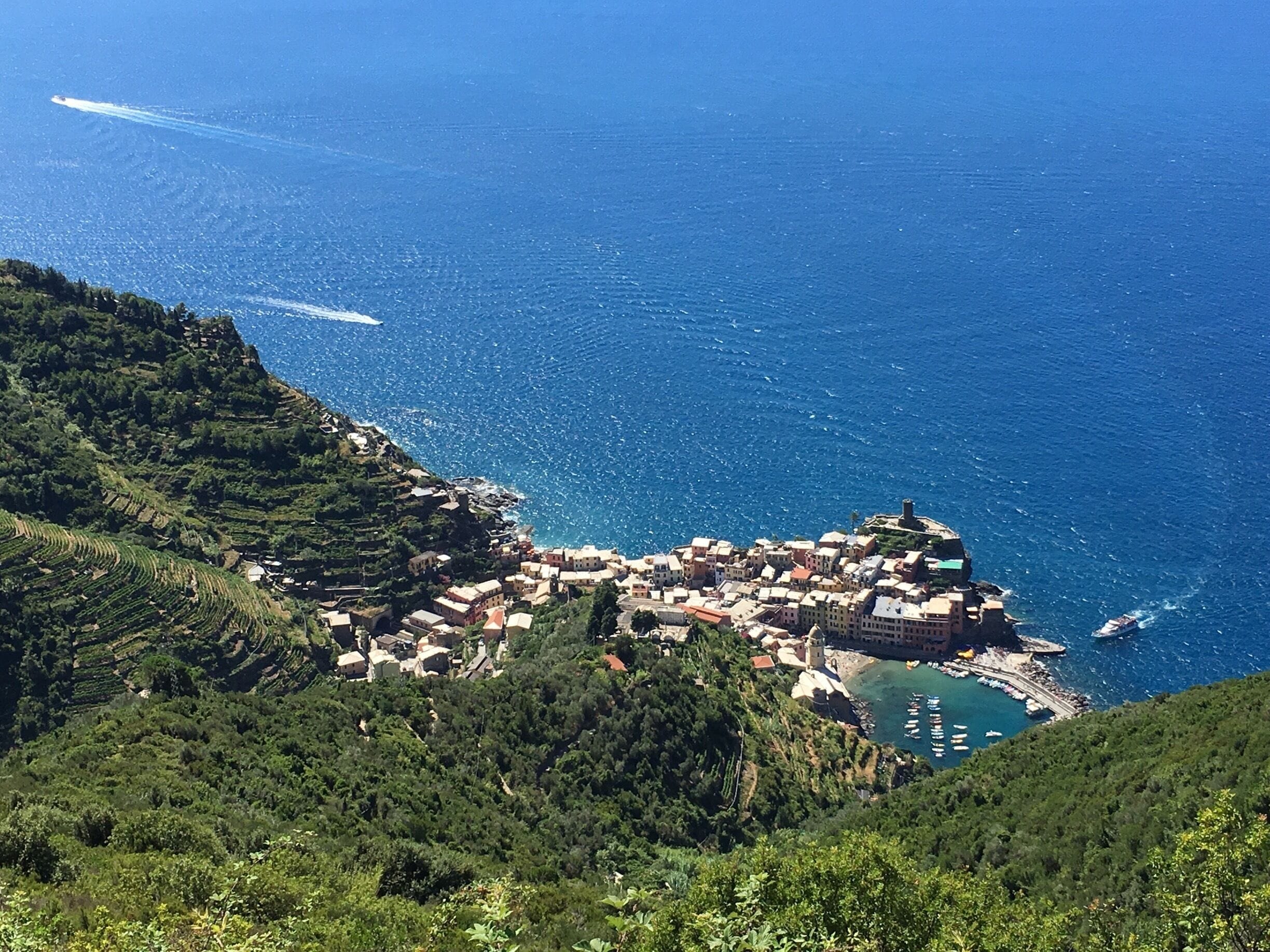 Amazing views driving on a curvy road in Cinque Terre Italy.
#Green