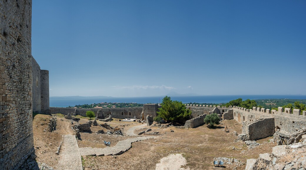 Chlemoutsi (also known as "Clermont") castle at Kastro village, Municipality of Andravida-Kyllini.