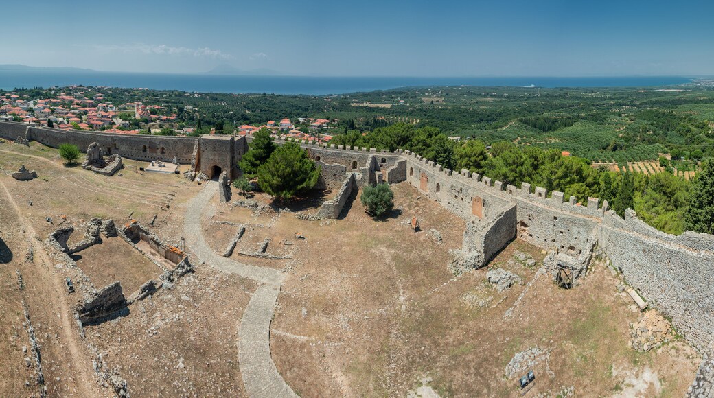 Chlemoutsi (also known as "Clermont") castle at Kastro village, Municipality of Andravida-Kyllini.