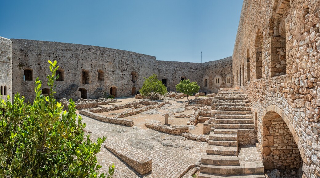 Chlemoutsi (also known as "Clermont") castle at Kastro village, Municipality of Andravida-Kyllini.