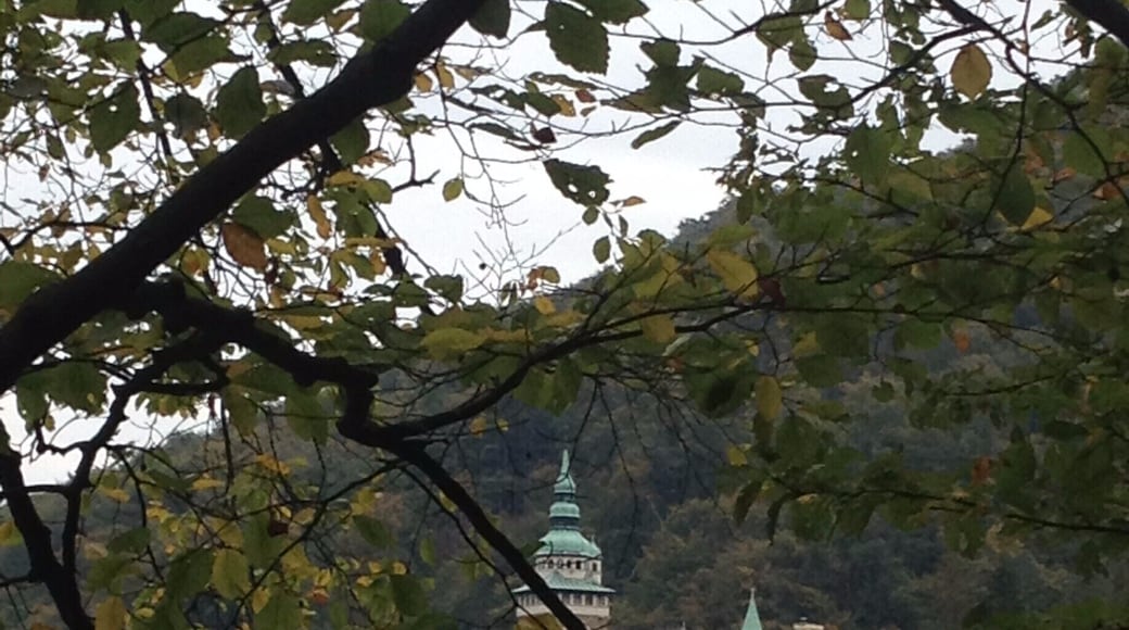 Hotel Palota stands on the lake in Lillafured-Miskolc. A great place for taking a spa break after hours of hiking! (and rather affordable too!)