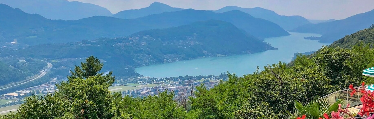 View over Lago di Lugano from Cademario, Switzerland
#AboveItAll