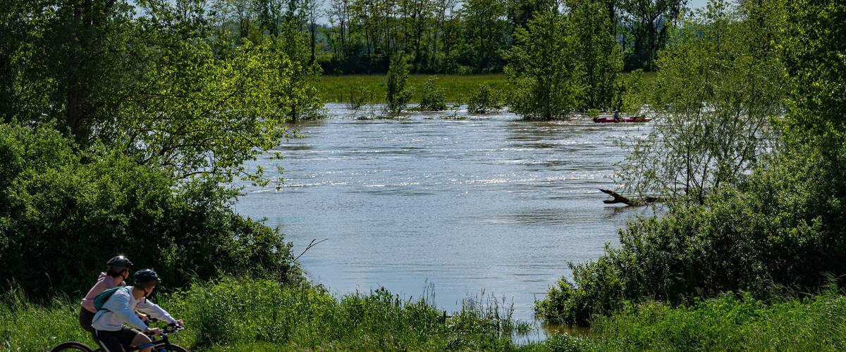 Balade sportive le long de l'allier