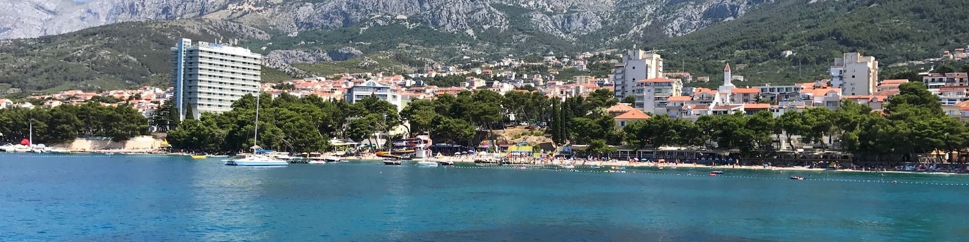 Morning swim with a great view. Loving Croatia!