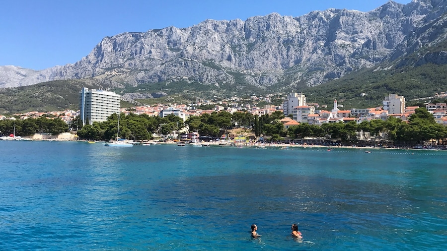 Morning swim with a great view. Loving Croatia!