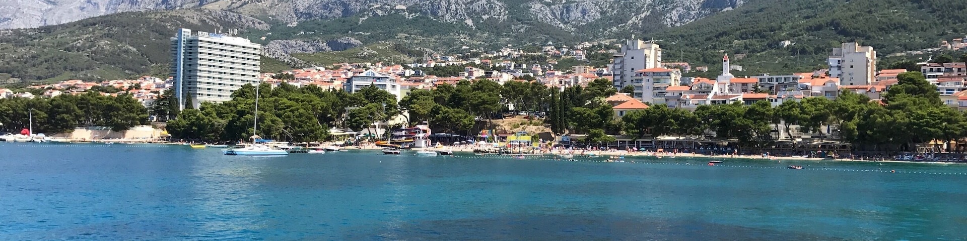Morning swim with a great view. Loving Croatia!