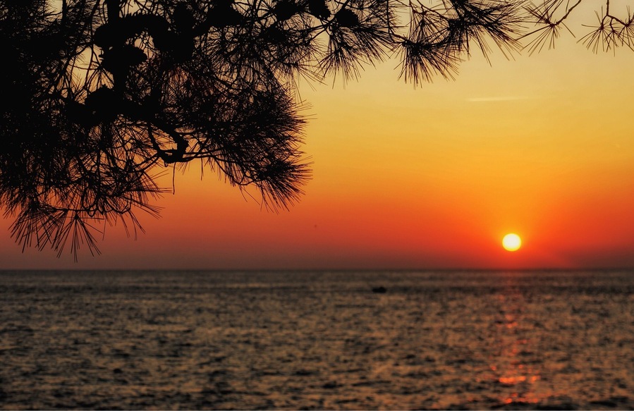 Sunset in Adria