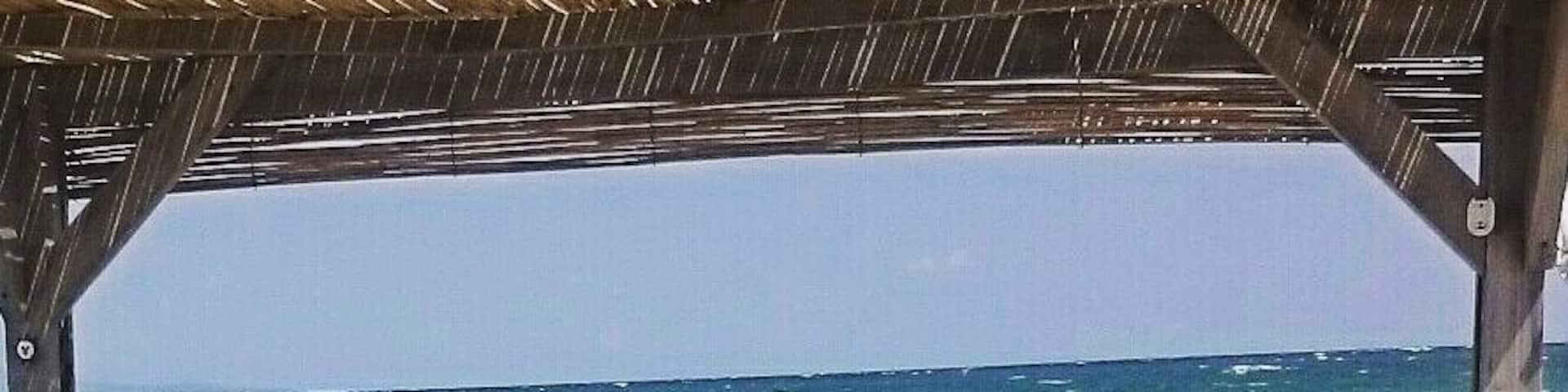 This is the beach in front of Grand hotel Pomorie, there is also a nice beach bar