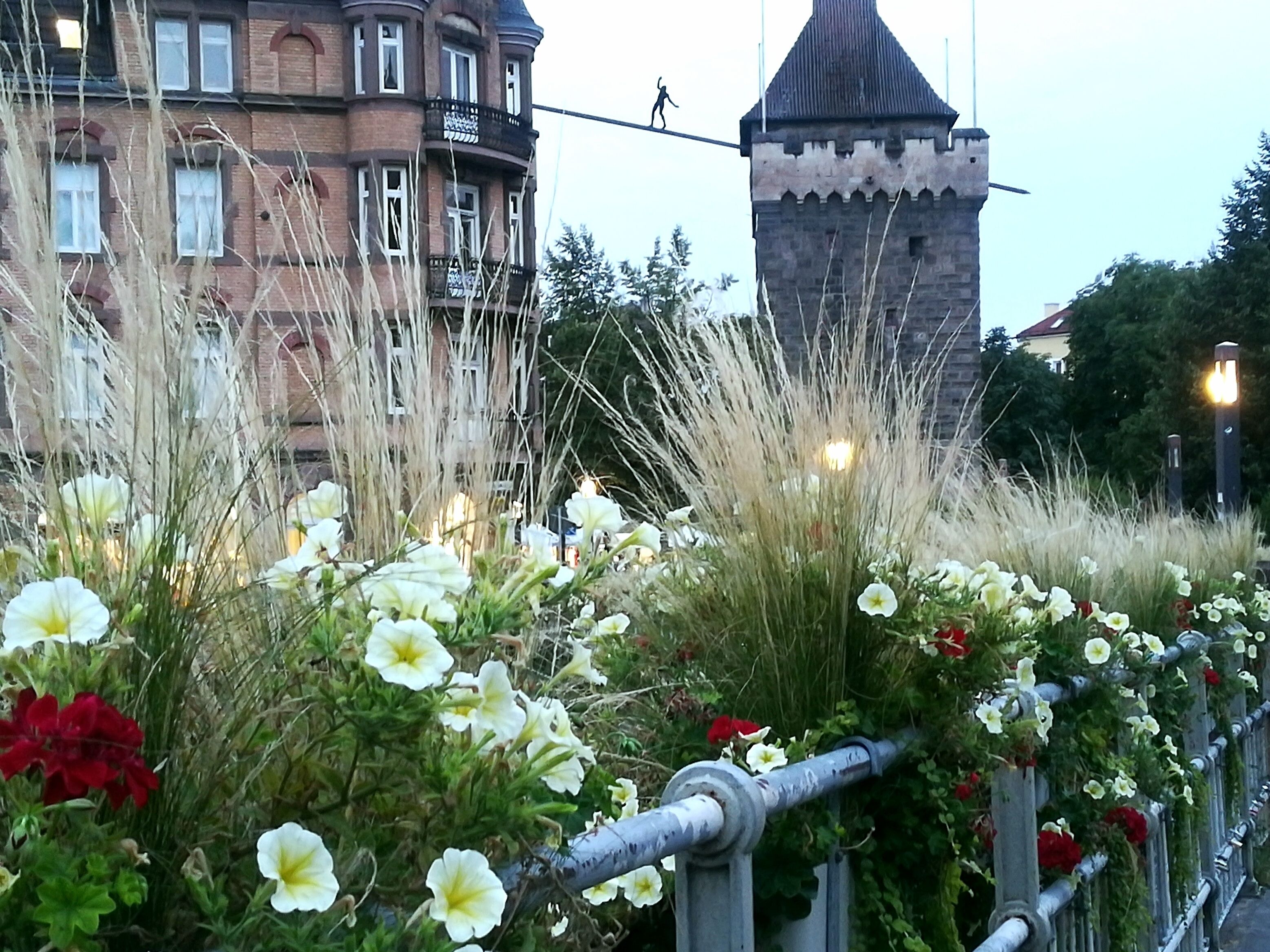 Interesting detail!
Artistic instalation  of walker over the top of tower to another building.
I wonder wether is old as tower itself or it is of  newer date?
#Germany
#EsslingenAmNecker
#lifeatexpedia