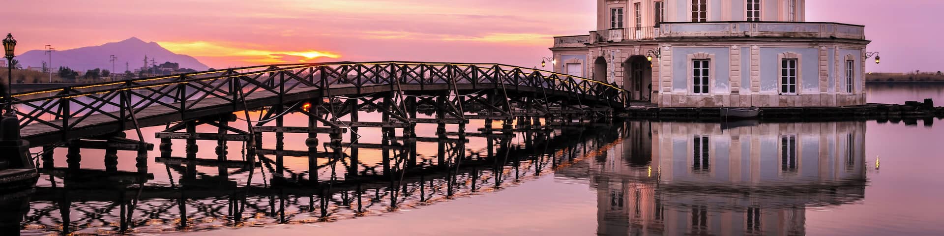 Casina Vanvitelliana, Fusaro Lake, Naples, Italy. #BvS100k
