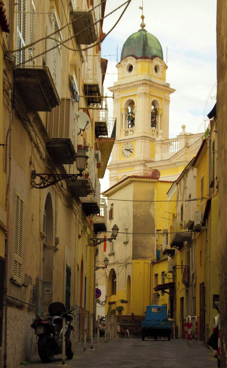 Bacoli is a comune (municipality) in the Province of Naples in the Italian region Campania, located about 15 km west of Naples. It is small and colorful.