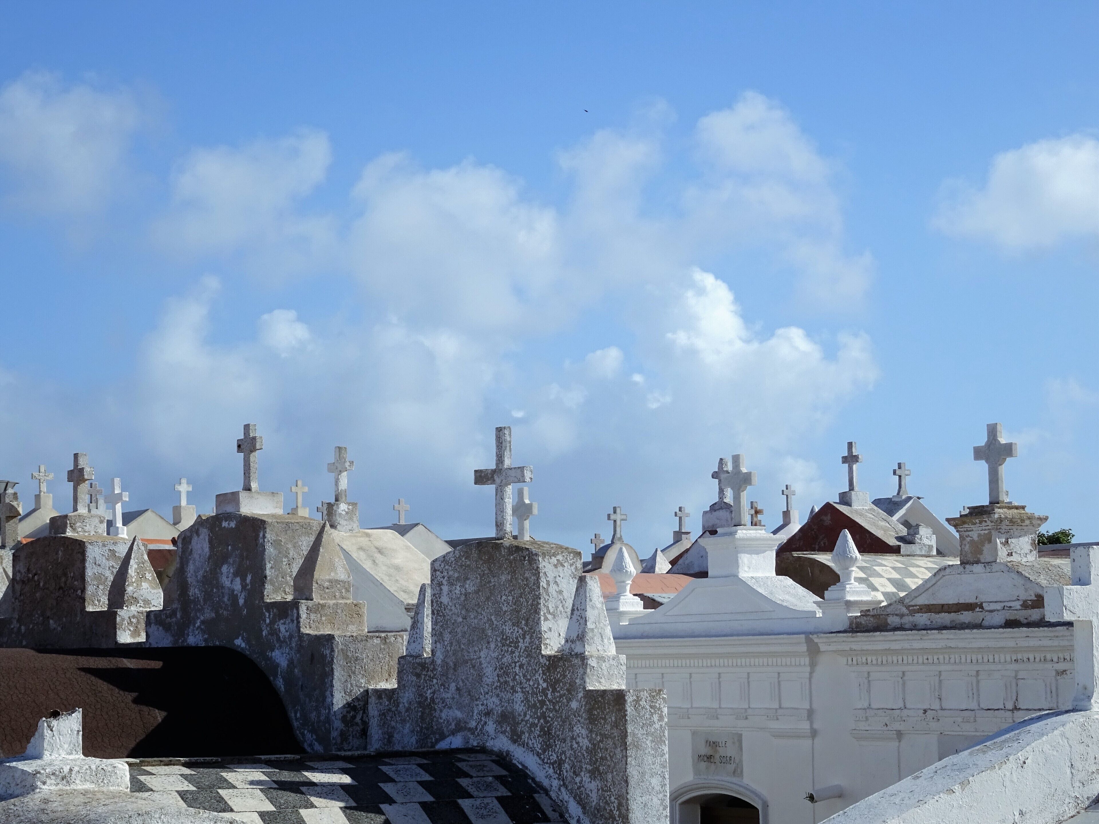 Situated on the Bosco plateau, a few steps from the Saint François Church facing the sea, the marine cemetery of Bonifacio, otherwise known as Campu Santu locally, has the reputation of being one of the most beautiful graveyards in the Mediterranean.
#BVSBlue