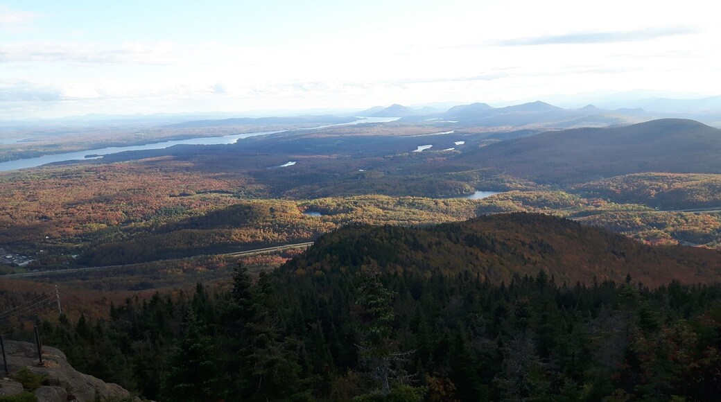 View on the top of Mont Orford - Autumn 2017