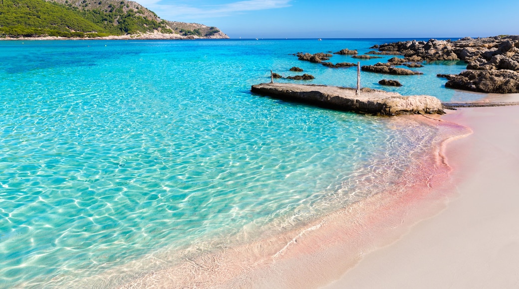 Majorca Cala Agulla beach in Capdepera Mallorca