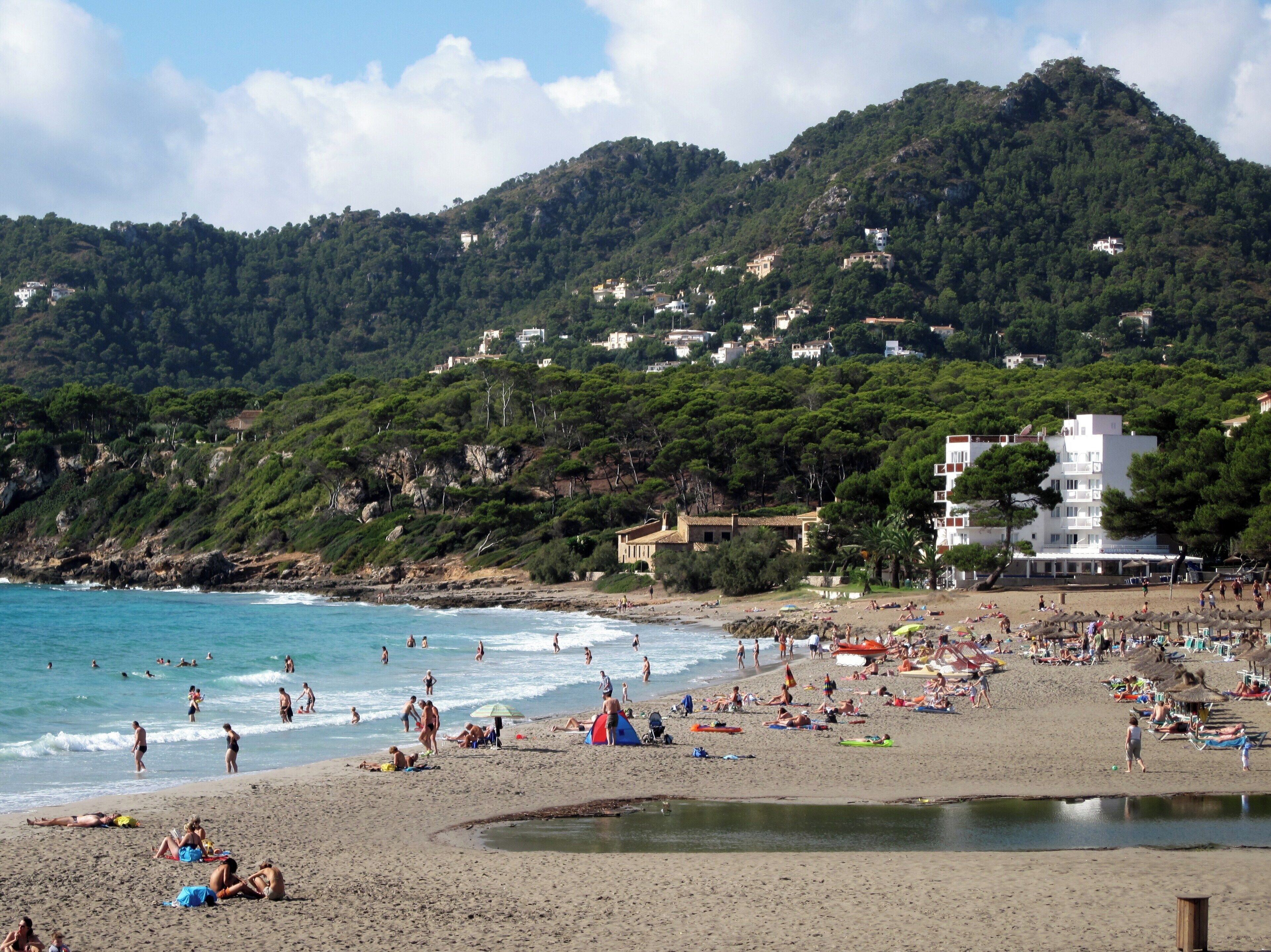Strand von Canyamel (Platja de Canyamel), Gemeinde Capdepera, Mallorca, Spanien
