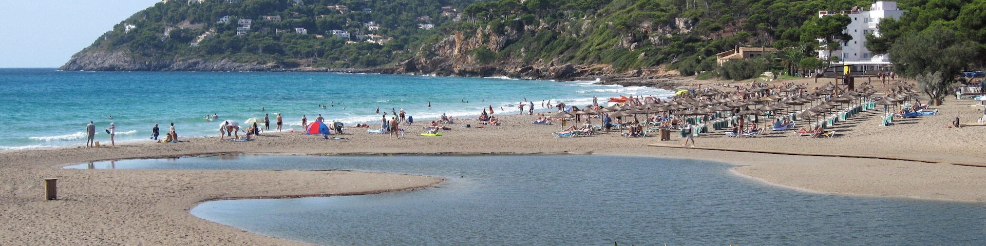 Strand von Canyamel (Platja de Canyamel), Gemeinde Capdepera, Mallorca, Spanien