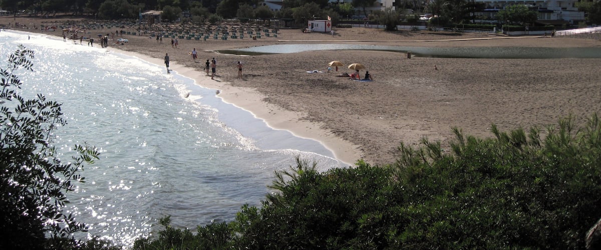Strand von Canyamel (Platja de Canyamel), Gemeinde Capdepera, Mallorca, Spanien