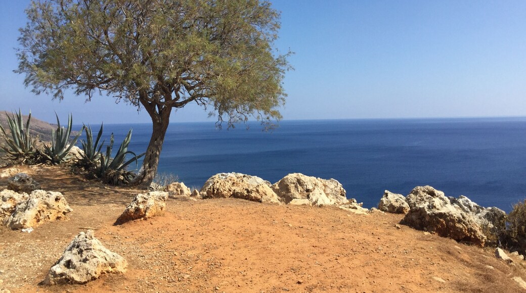 View overlooking the Kolpos Chanion bay from the War Memorial for Greek Cadets of WW2.
#crete #nature #sea #greatoutdoors