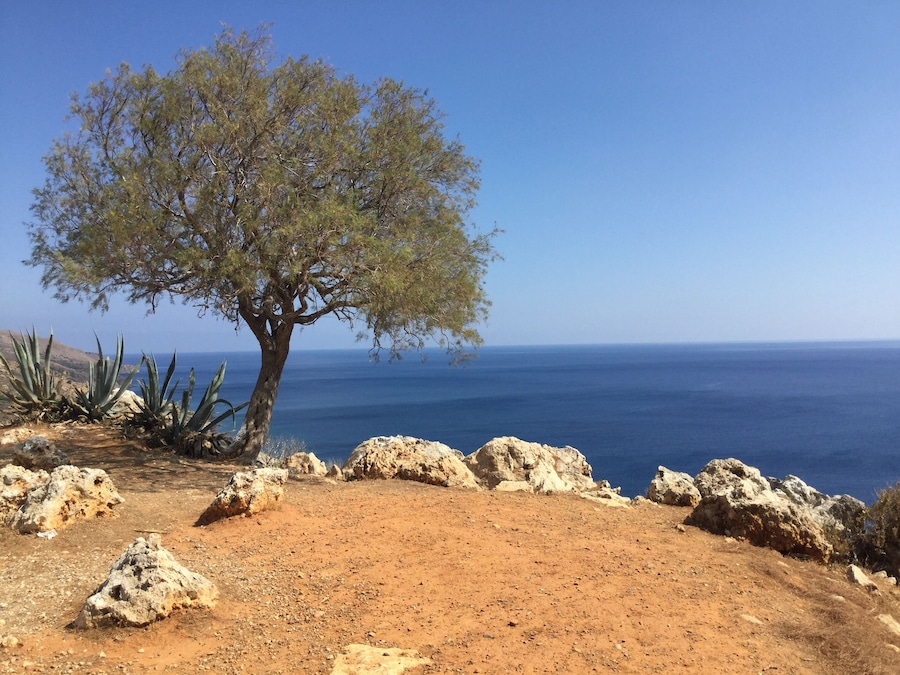 View overlooking the Kolpos Chanion bay from the War Memorial for Greek Cadets of WW2.
#crete #nature #sea #greatoutdoors