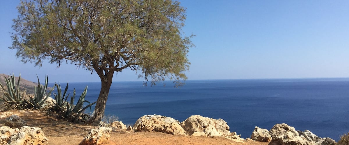 View overlooking the Kolpos Chanion bay from the War Memorial for Greek Cadets of WW2.
#crete #nature #sea #greatoutdoors