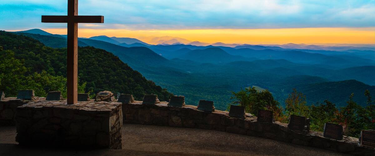 Greenville - Spartanburg featuring landscape views, a sunset and views