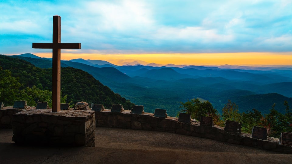 Greenville - Spartanburg featuring landscape views, a sunset and views