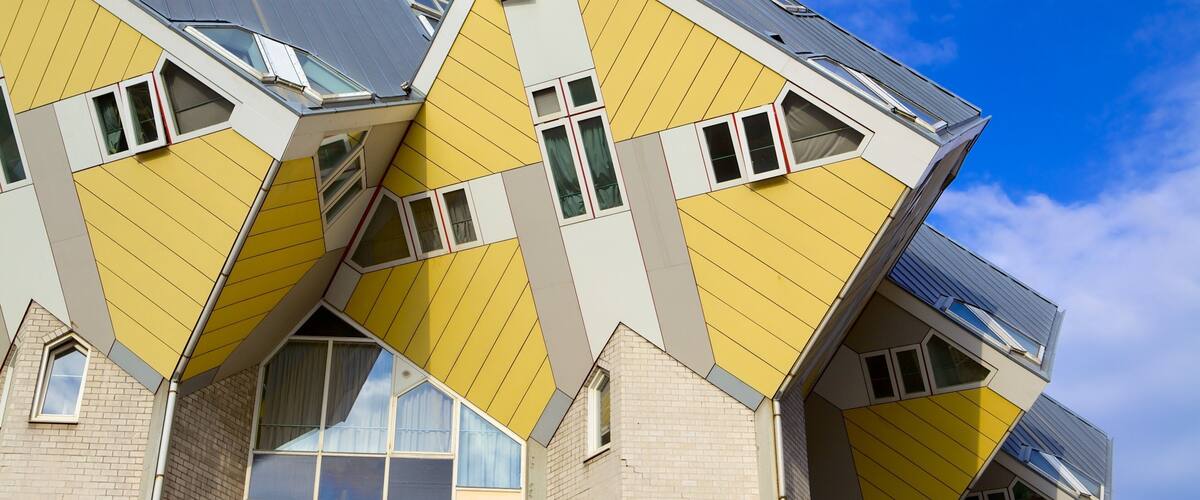 Rotterdam toont moderne architectuur