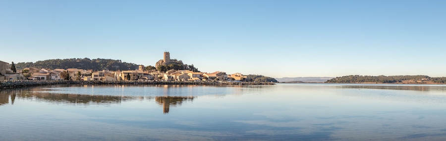 Panorama de Gruissan (France, Aude)