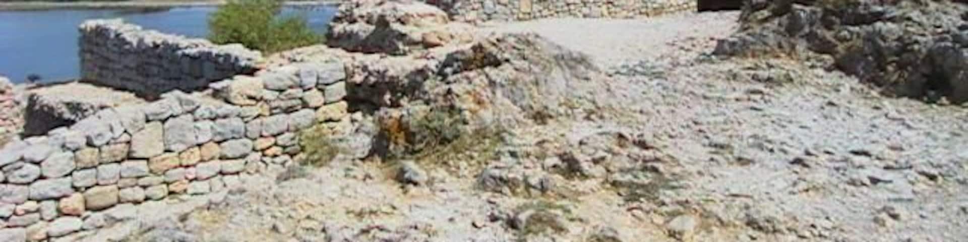 Tour Barberosse in the village of Gruissan, Aude, France