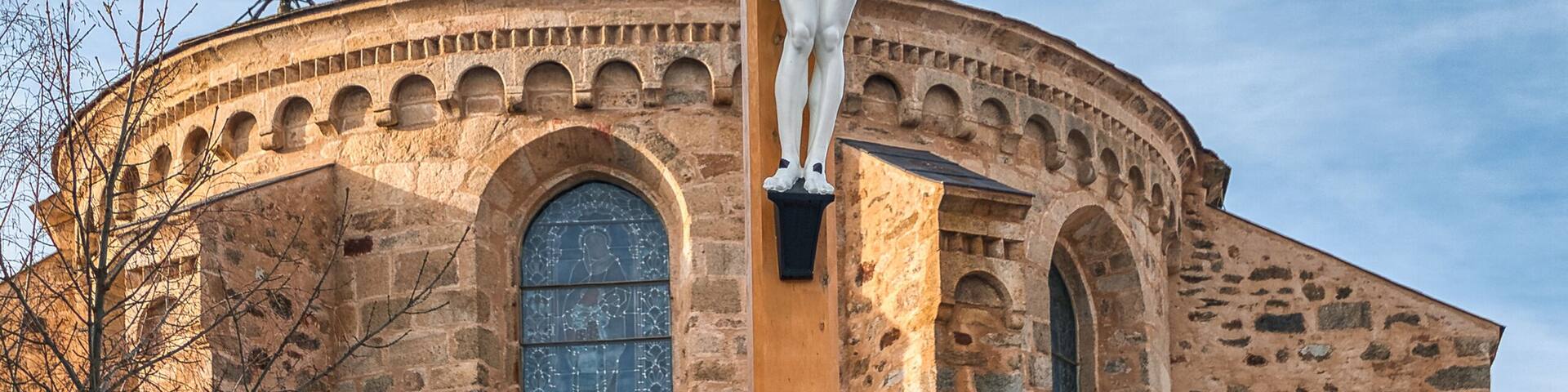 Sant Miquel des Angles is the parish church of the village and commune of Les Angles, France