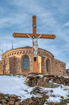 Sant Miquel des Angles is the parish church of the village and commune of Les Angles, France