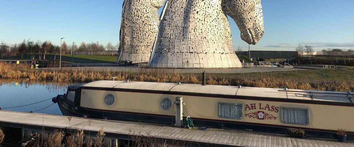 Any day is a nice day to see kelpies or go at night and see them lit up