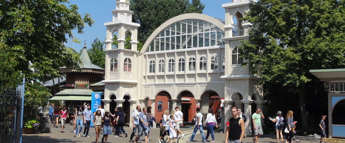 Quartier russe, Europa-Park, Rust, Bade-Wurtemberg, Allemagne.