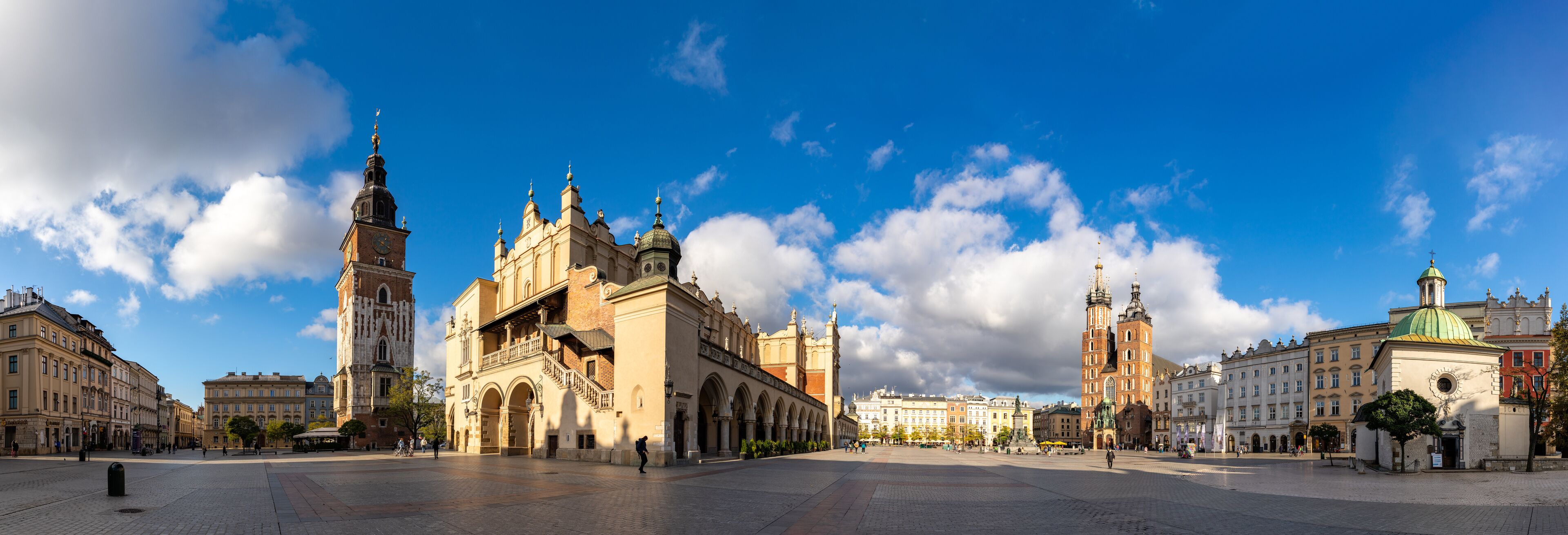 Kraków Main Square Panorama