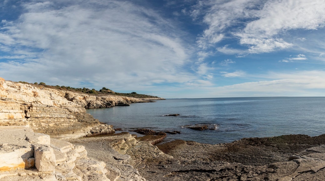 panoramic view of the significant landscape of Lower Kamenjak near medulin, istria,croatia