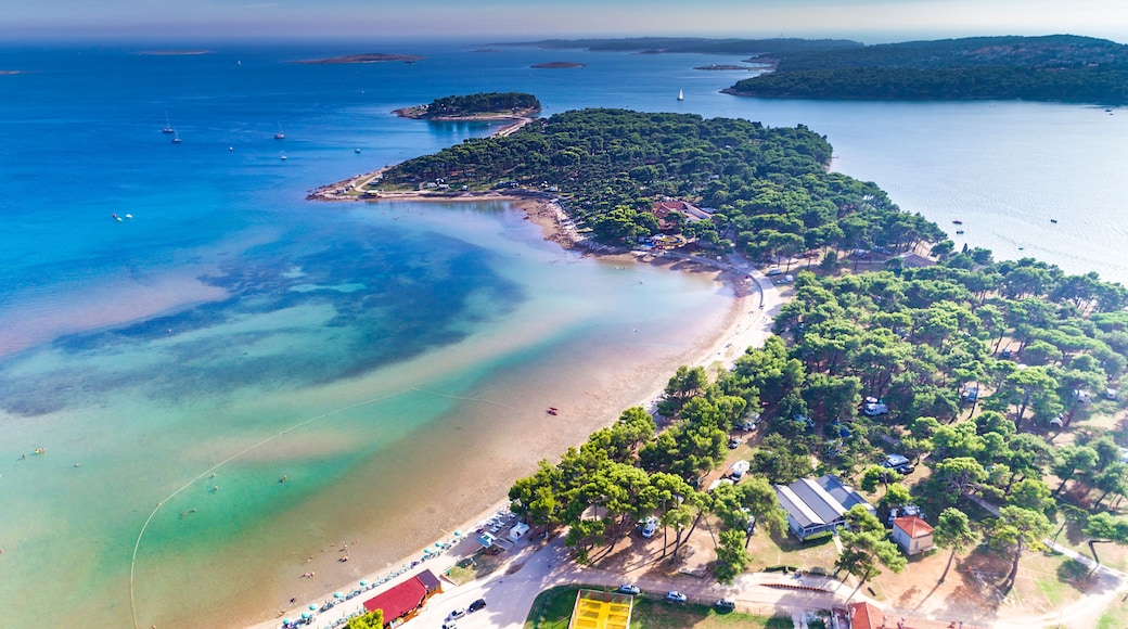 Kroatien, Istrien, Medulin, Luftaufnahme