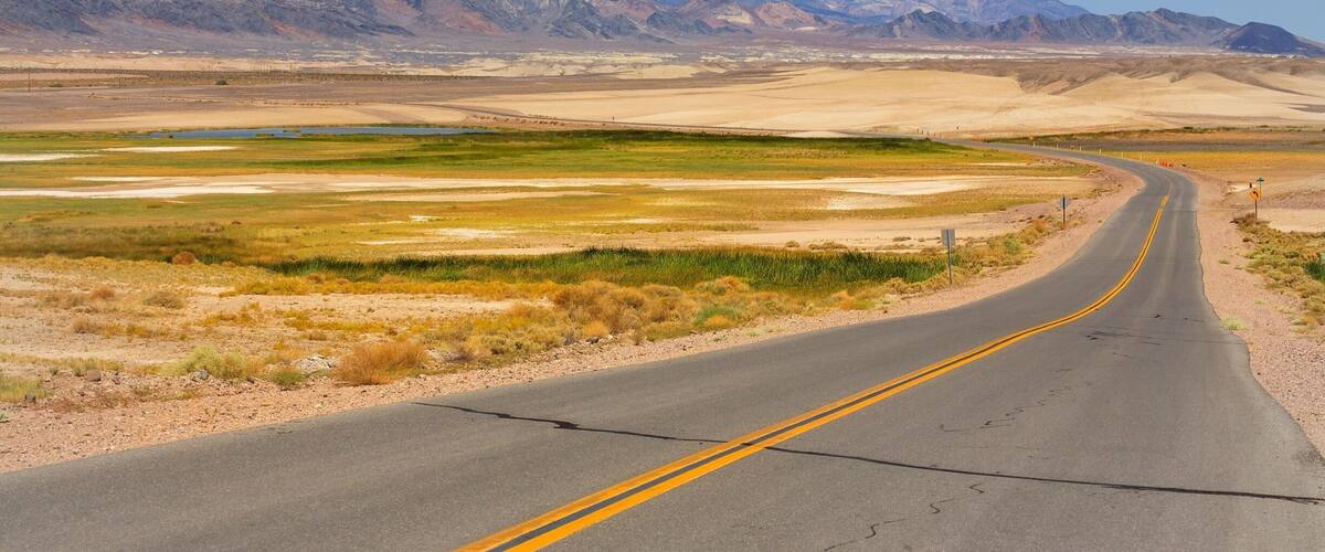 Dear friends! Today I am happy to share picture from sunny and colorful California - panoramic view of endless desert road at Shoshone area.
Did you know that The Shoshone Indians were a small Native American tribe, of about 8,000 members.These Native Americans were nomadic people who traveled throughout the Snake River area in Idaho, as well as parts of California, Wyoming, Nevada, Utah, Arizona and Montana. They were called the "snake Indians" and sometimes they were called by the derogatory name "diggers" because they needed to dig for food such as roots from the ground.
#usa #california #shoshone #landscape