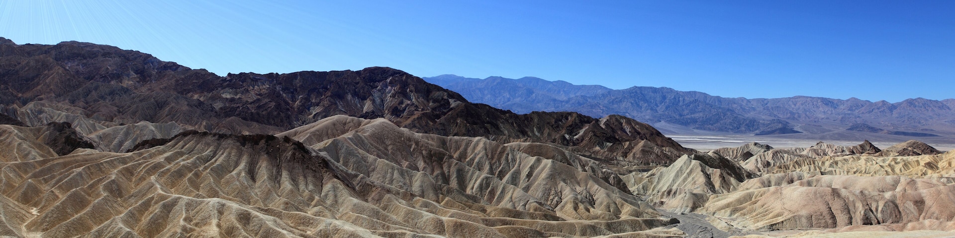 sous le soleil dans le désert de death valley