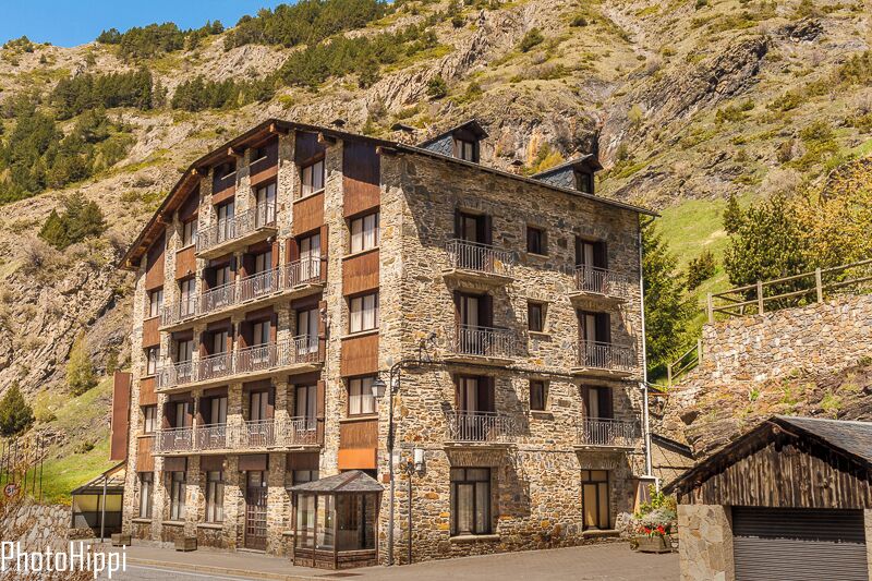 Stone houses in Canillo, a ski village just before Andorra. Almost a ghost town out of ski season
#Andorra #travel #travelphotography