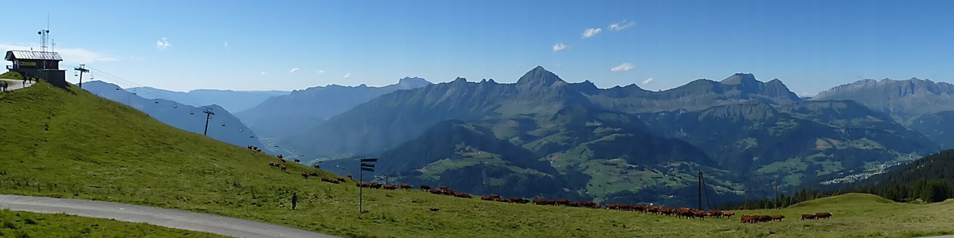 vue depuis le mont bisanne