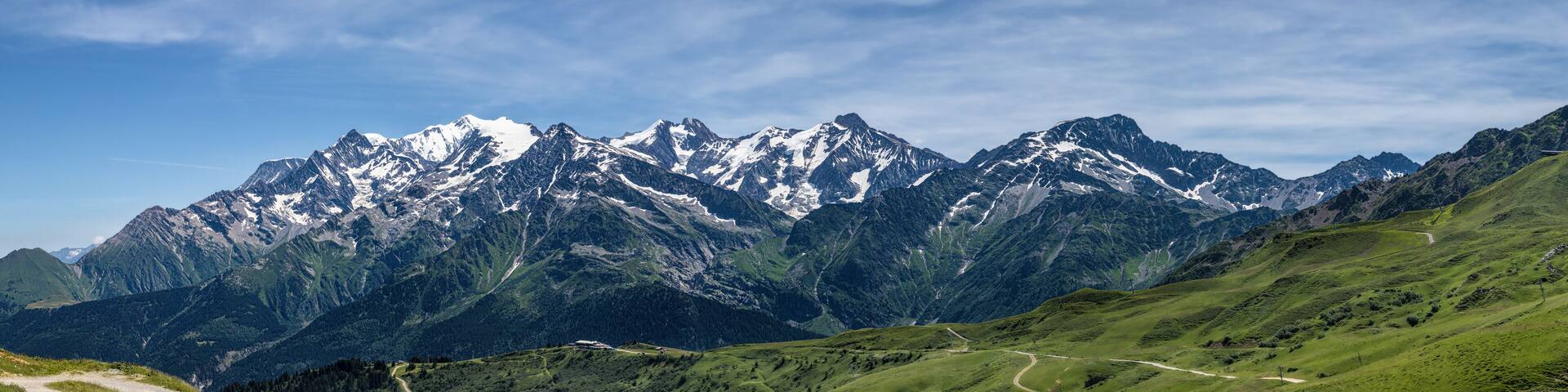 Mont-Blanc, seen from Beaufortain