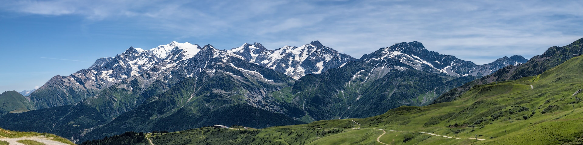 Mont-Blanc, seen from Beaufortain